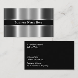 Business Cards im klassischen Stil Visitenkarte