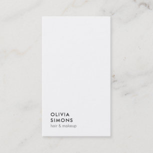 Business Cards im Minimalistischen Stil Visitenkarte