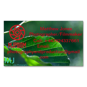 Business cards magnetische visitenkarte