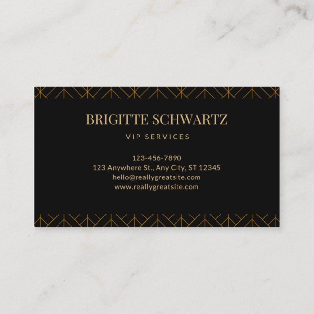 Business Cards Premium Design Visitenkarte (Rückseite)