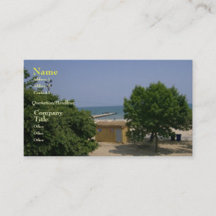 Business Cards vom Lake Michigan Visitenkarte