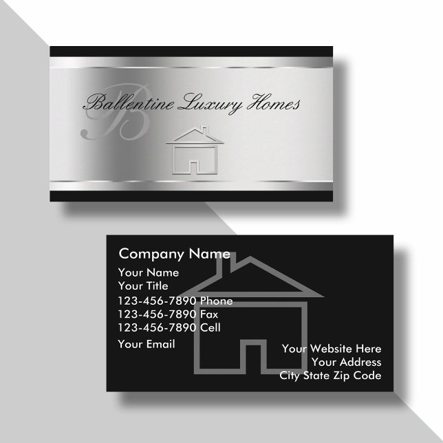 Business Cards von Classy Zuhause Builder Visitenkarte (Von Creator hochgeladen)