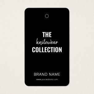 Business Clothing Moderne Hang Tag
