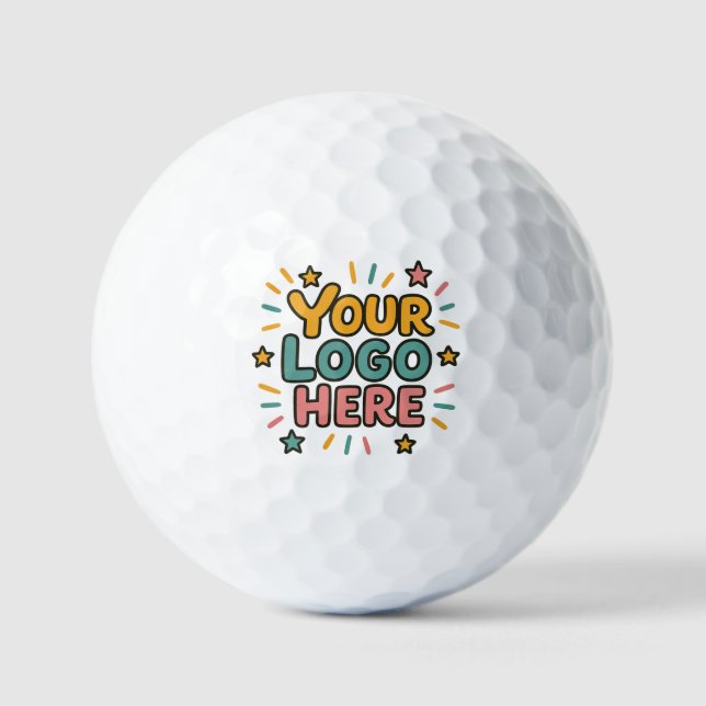 Business, Company, Advertising Your Logo Here Golfball (Vorderseite)