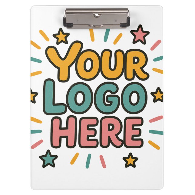 Business, Company, Advertising Your Logo Here Klemmbrett (Vorderseite)