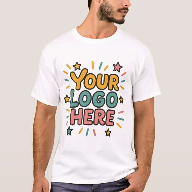 Business, Company, Advertising Your Logo Here T-Shirt (Vorderseite)