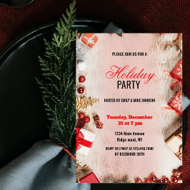 Business Company Employee Corporate holiday party Einladung