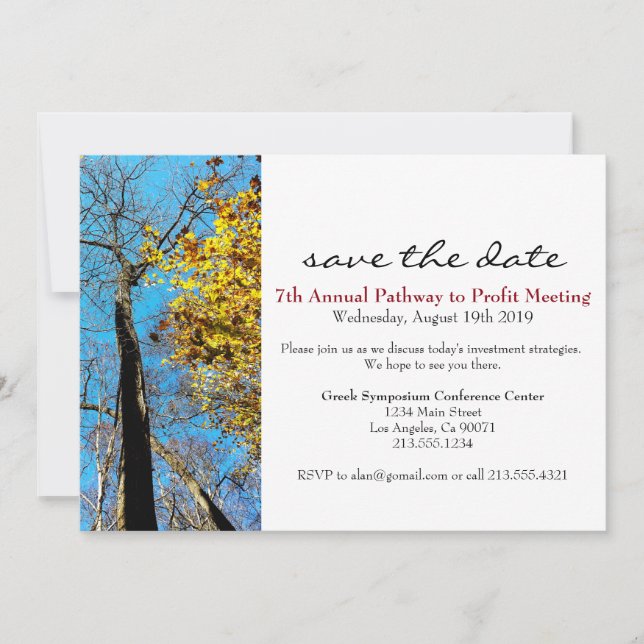 Business Conference Corporate Event Invitation (Devant)