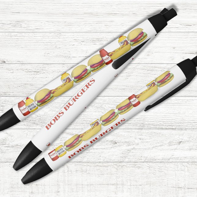 Business Custom Restaurant Hamburger Kugelschreiber (Business restaurant promotional pen with hamburgers and hotdogs)