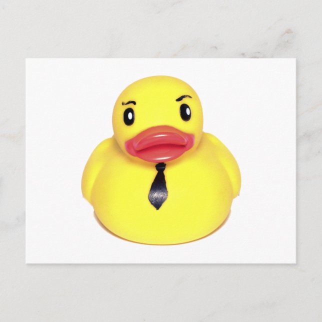Business Duck Postkarte (Vorderseite)