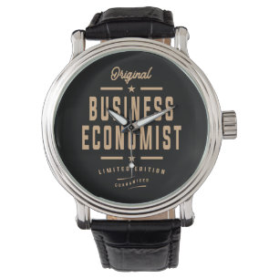 Business Economist Funny Job Beruf Watch Armbanduhr