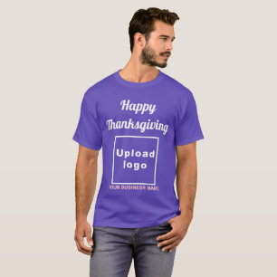 Business Erntedank Gruß auf Lila T - Shirt