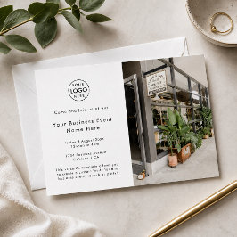 Business Event | MINIMALISTISCHES BERUFLICHES FOTO Einladung