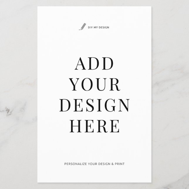 Business Flyer Printing 5.5x8.5" Custom Design (Vorne)