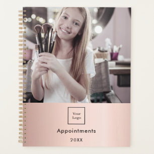 Business Foto Logo Rose Goldmakeup Künstler 2026 Planer