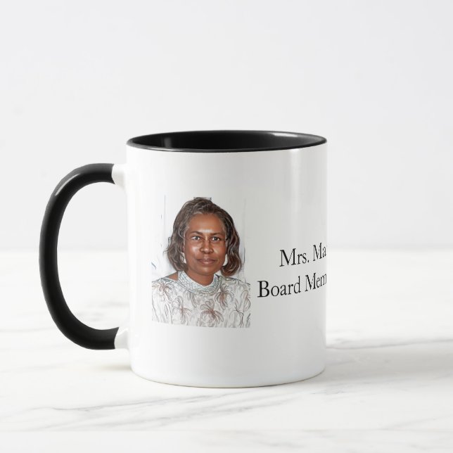 Business-Foto und -Logo Tasse (Links)