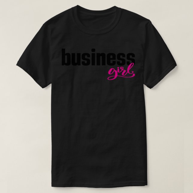 Business Girl T-Shirt (Design vorne)