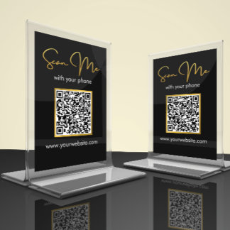 Business | HochzeitQR-Code-Tabellenkarte Tischnummer