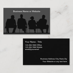 Business Human Resources Anstellung Business Cards Visitenkarte