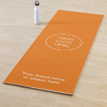 Business-Logo Bright Orange Yoga Mat Yogamatte<br><div class="desc">Dieses Business-Logo Bright Orange Yoga Mat ist leicht zu personalisieren, indem Sie den Text in den Wortlaut Ihrer Wahl ändern und auch Ihr eigenes Logo hochladen, um den Platzhalter vor der Bestellung zu ersetzen. Wenn Sie den Text personalisiert haben und Ihr eigenes Logo hochgeladen haben, dann, wenn Sie erweiterte Einstellungen...</div>