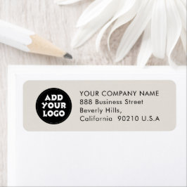 Business logo Custom Corporate Return address