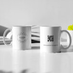 Business-Logo Custom QR-Website beruflich Kaffeetasse<br><div class="desc">Einführung in unsere Business Logo Custom QR Code Website Beruflich Kaffee Tasse! Diese Tasse soll Ihnen helfen, eine Erklärung abzugeben und Ihr Unternehmen beruflich und effektiv zu fördern. Mit Ihrem Firmenlogo, das auf der Tasse deutlich sichtbar ist, können Sie Markenerkennung schaffen und Ihren Kunden einen bleibenden Eindruck verlassen haben. Jedes...</div>