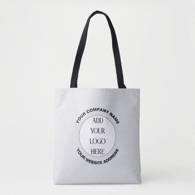 Business Logo Custom  Tasche (Vorderseite)