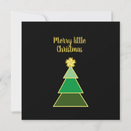 Business-Logo Frohe Weihnachten Gold Einfaches Pla Karte