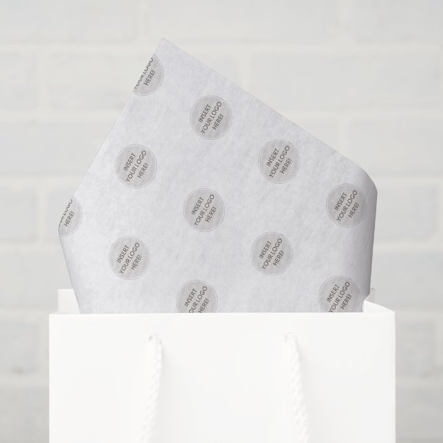 BUSINESS LOGO PACKAGING modern professional wrap Seidenpapier (Geschenktüte)