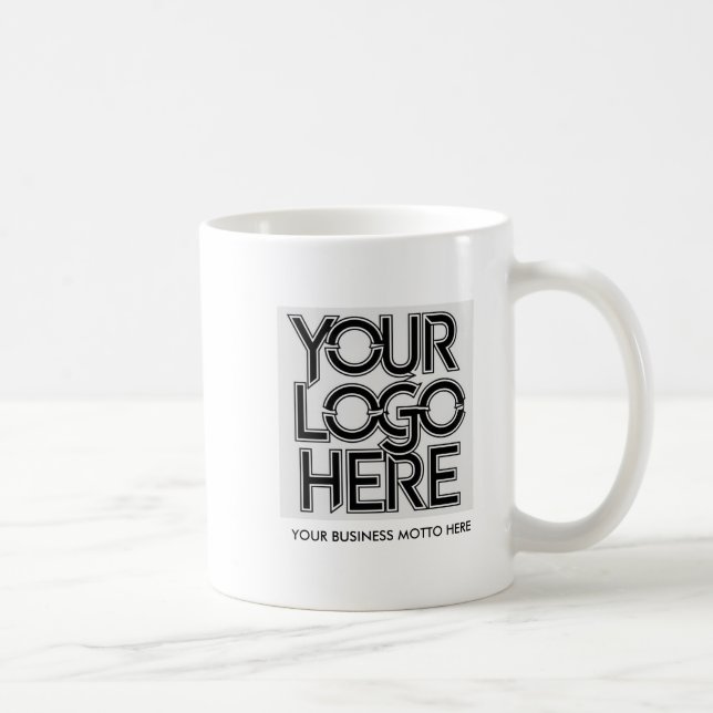  Business Logo Personalized Kaffeetasse (Rechts)