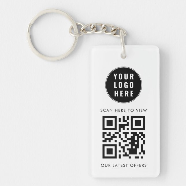 Business Logo Scan QR Code Simple Custom (Devant)