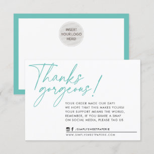 BUSINESS MERCI stylo à bille moderne menthe