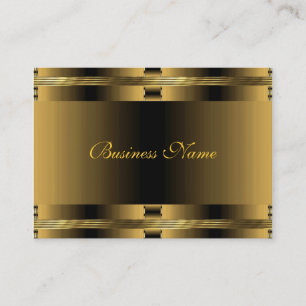 Business Old Gold Art Deco Visitenkarte
