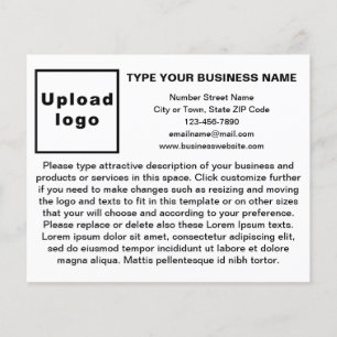 Business Products Services - Schwarzweiß-Flyer Flyer