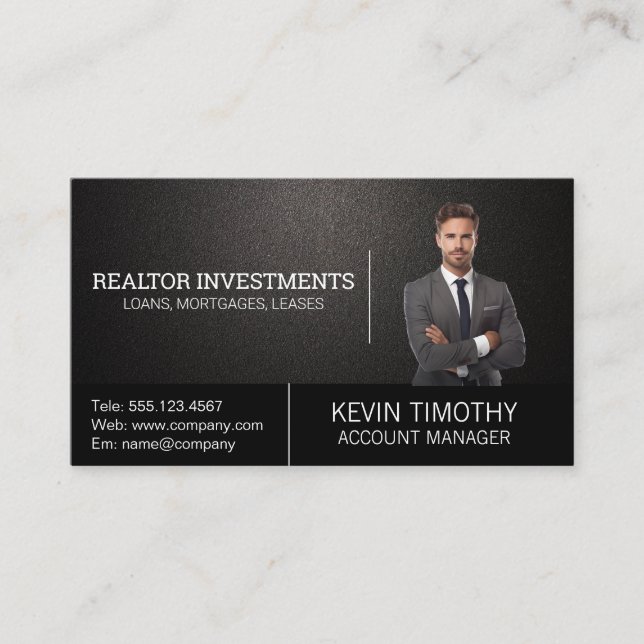 Business Professional | Finance Visitenkarte (Vorderseite)