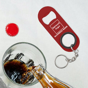 Business Red Schlüsselanhänger and Bottle Opener Mini Flaschenöffner
