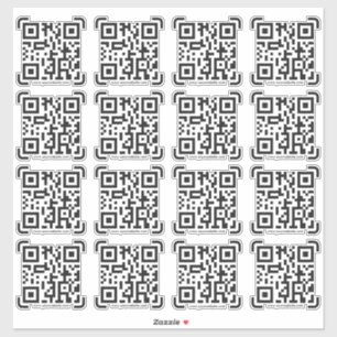 Business Scan Me QR-Code-Website Aufkleber