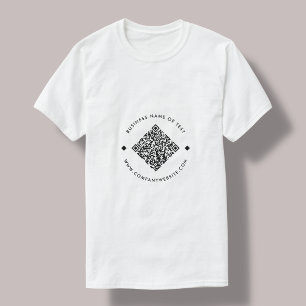 Business Scan Me QR Code Website T-Shirt