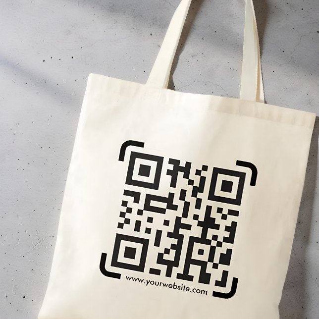 Business Scan Me QR-Code-Website Tragetasche (Von Creator hochgeladen)