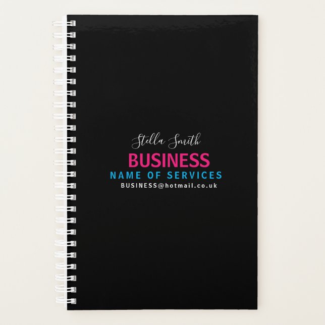 Business Services Designer beruflich & Business Planer (Vorderseite)