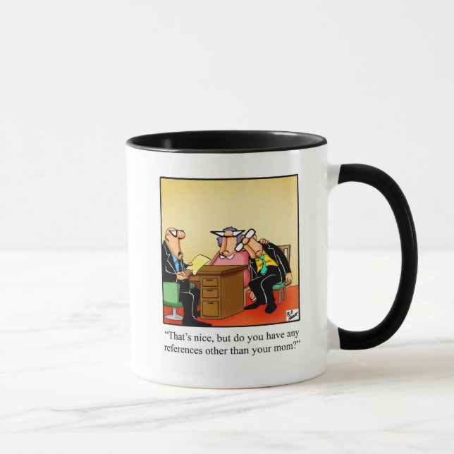 Business Spaß Kaffeezubereitung Tasse (Rechts)