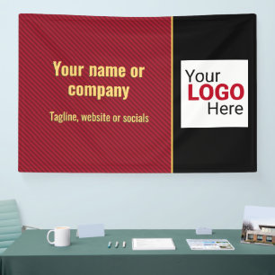 Business Strip in Red / Black - Smart Company Banner