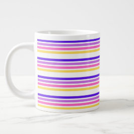 Business Violet Stripe Tee Tasse