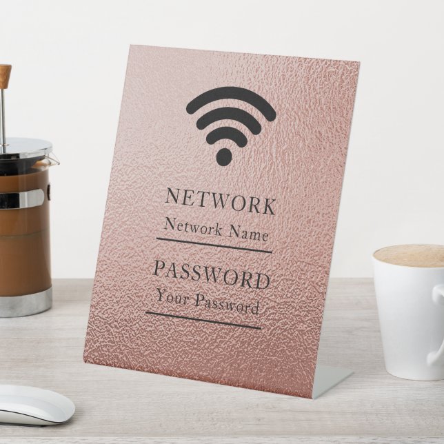  Business Wifi Morden Network Sockelschild (In SItu)