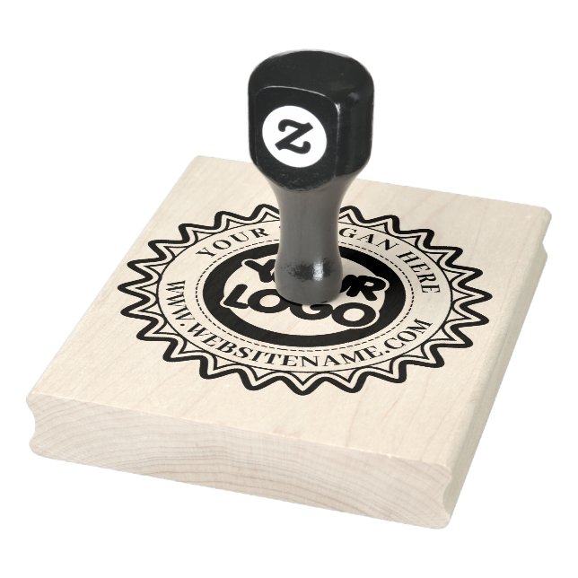 Business Your Logo Custom Large Gummistempel (Stempel)