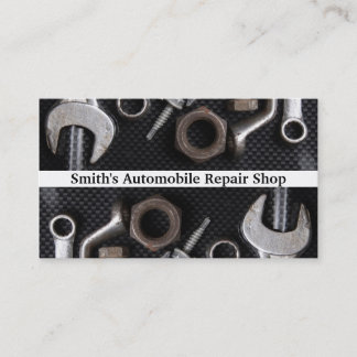 BusinessCard: Mechanics Bench Tool Visitenkarte