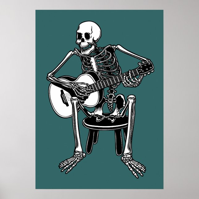Busker Bones Poster (Vorne)