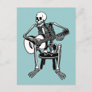 Busker Bones Postkarte