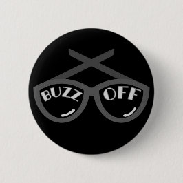 Buss Off - T - Shirt der Frauen in den 40ern Button