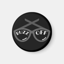 Buss Off - T - Shirt der Frauen in den 40ern Magnet